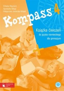 Obrazek Kompass 4 Książka ćwiczeń do języka niemieckiego dla gimnazjum z płytą CD