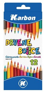 Picture of Kredki 12 kolorów KARBON