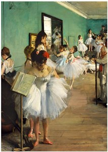 Obrazek Puzzle Szkoła tańca Edgar Degas 1000