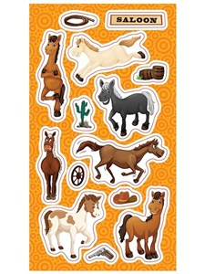 Obrazek Naklejki Koniki