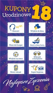 Obrazek Karnet Urodziny Osiemnastka Gift-48
