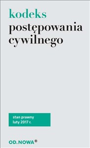 Picture of Kodeks postępowania cywilnego