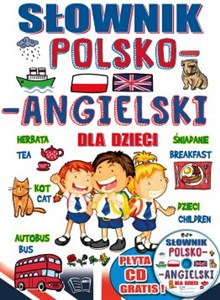Obrazek Słownik polsko-angielski dla dzieci + CD