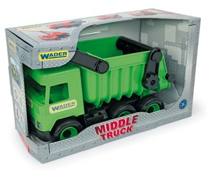 Obrazek Middle Truck Wywrotka zielona w kartonie
