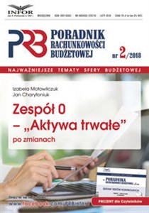 Picture of Zespół 0 - Aktywa twarde po zmianach Poradnik Rachunkowości Budzetowej 2/2018