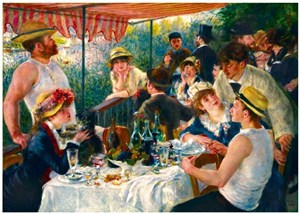 Picture of Puzzle Śniadanie wioślarzy Renoir August 1000