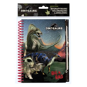 Obrazek Notes kreatywny z wydrapywankami Dinozaur 17