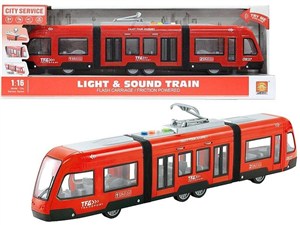 Obrazek Tramwaj z napędem czerwony