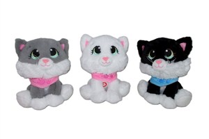 Picture of Kot z głosem 25cm MIX