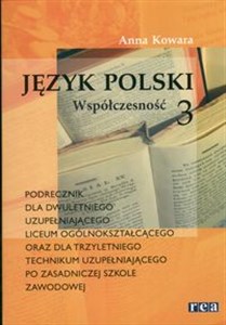 Picture of Język polski podręcznik cz.3 Współczesność