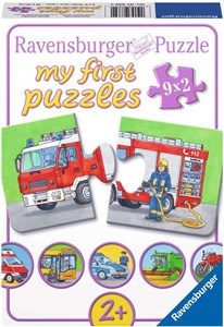 Picture of Puzzle Moje pierwsze puzzle Pojazdy ratownicze 9x2