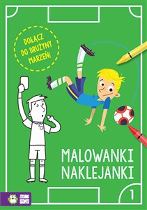 Picture of Piłkarskie malowanki naklejanki Część 1