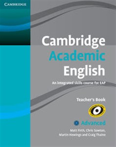 Obrazek Cambridge Academic English C1 Advanced Teacher's Book