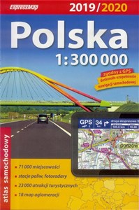 Picture of Polska atlas samochodowy 1:300 000 Wydanie 2019/2020
