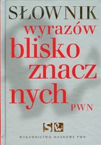 Obrazek Słownik wyrazów bliskoznacznych PWN + CD