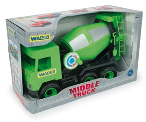 Obrazek Middle Truck Betoniarka zielona w kartonie