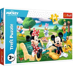 Picture of Puzzle 24 Maxi Myszka Miki w gronie przyjaciół