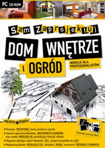 Picture of Sam Zaprojektuj Dom, Wnętrze iI Ogród wer. 3.0 dla profesjonalistów (PC CD/Digital)
