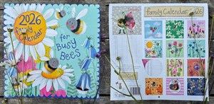 Picture of Kalendarz 2026 ścienny notatnikowy Pszczółki