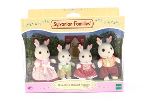 Picture of Rodzina królików z czekoladowymi uszkami Rodzina królików z czekoladowymi uszkami