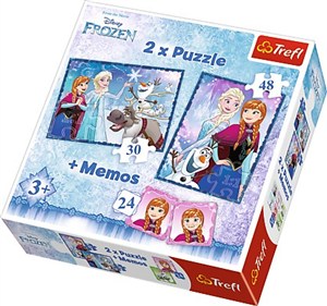 Obrazek Puzzle Siostry 2w1+memos