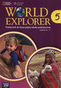 Obrazek World Explorer 5 Podręcznik + CD Szkoła podstawowa