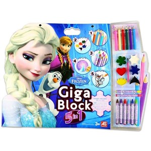 Picture of Giga Block - Zestaw dla artysty 5w1 - Frozen