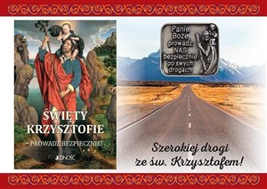 Picture of Modlitewnik. Święty Krzysztofie...+ plakietka
