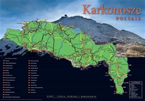 Picture of Mapa Zdrapka - Karkonosze polskie