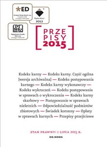 Picture of Przepisy 2015 Zbiór karny