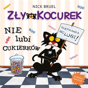 Picture of Zły Kocurek nie lubi cukierków