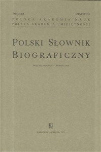 Obrazek Polski Słownik Biograficzny z.211 T.51/4