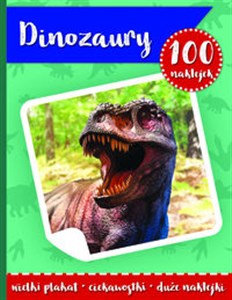 Obrazek 100 naklejek II- dinozaury