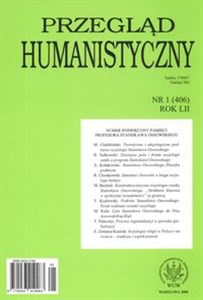 Obrazek Przegląd humanistyczny 6/2008