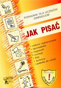 Picture of Jak pisać Poradnik dla uczniów gimnazjum