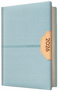 Obrazek Kalendarz 2026 A5 Biznes planer błękitny