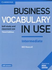 Picture of Business Vocabulary in Use Intermediate with answers