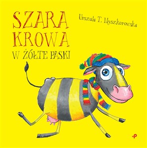 Picture of Szara krowa w żółte paski