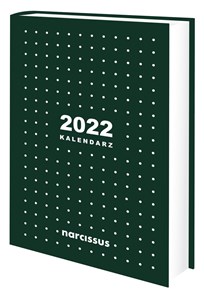 Picture of Kalendarz książkowy 2022 Narcissus A5 dzienny zielony