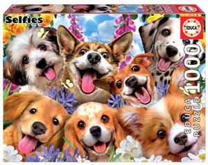 Picture of Puzzle 1000 Szczenięce selfie G3