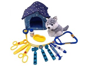 Obrazek Piesek z zestawem lekarskim