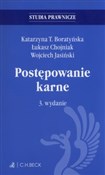 Postępowan... - Katarzyna T. Boratyńska, Łukasz Chojniak, Wojciech Jasiński -  Polish Bookstore 