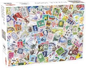 Picture of Puzzle Tons of Stamps 1000