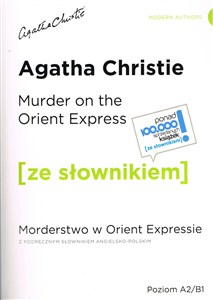 Picture of Murder on the Orient Express / Morderstwo w Orient Expressie z podręcznym słownikiem - angielsko-polskim
