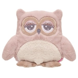 Picture of Maskotka Sowa Abby różowo kremowa 23cm 14067