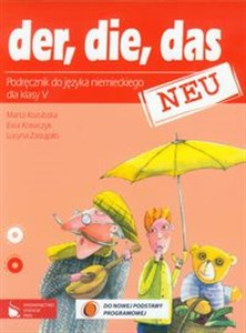 Picture of der, die, das neu 5 Podręcznik z płytą CD szkoła podstawowa