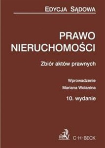 Picture of Prawo nieruchomości wprowadzenie Marian Wolanin