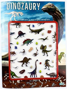Picture of Dinozaury. Książeczka z wypukłymi naklejkami