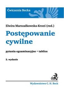 Picture of Postępowanie cywilne pytania egzaminacyjne, tablice