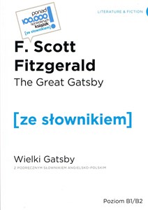 Obrazek The Great Gatsby / Wielki Gatsby z podręcznym słownikiem angielsko-polskim